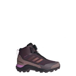 Buty Terrex Winter Mid BOA RAIN.RDY Hiking. Czarne buty zimowe męskie Adidas, na zimę, bez wzorów, z materiału, bez obcasa, bez zapięcia. Za 529.00 zł.