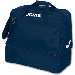 Torba sportowa treningowa Joma Training III na ramię z kieszenią na buty 45 L. Niebieskie torby na ramię męskie Joma, na ramię. Za 79.99 zł.
