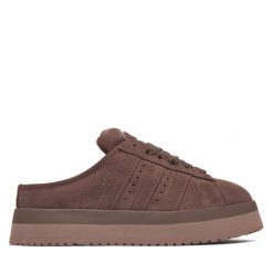 Śniegowce adidas. Brązowe śniegowce damskie Adidas, bez zapięcia. Za 569.99 zł.