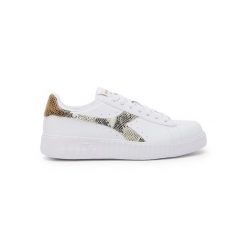 Trampki damskie DIADORA GAME P STEP REPTILE. Białe trampki i tenisówki damskie Diadora, bez wzorów, z materiału, bez zapięcia. Za 119.99 zł.