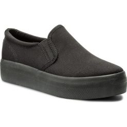 Tenisówki VAGABOND - Peggy 4544-280-92 Black/Black. Czarne trampki i tenisówki damskie Vagabond, bez wzorów, z gumy, bez zapięcia. W wyprzedaży za 169.00 zł.