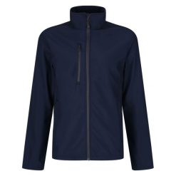 Kurtka Męska Honestly Made Recycled Soft Shell. Niebieskie kurtki męskie Regatta, m, bez wzorów, sportowe, bez kaptura. Za 199.99 zł.