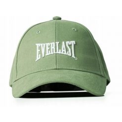 CZAPKA Z DASZKIEM EVERLAST bejsbolówka bawełna sportowa. Zielone czapki damskie EVERLAST, bez wzorów, z bawełny, sportowe. Za 59.00 zł.