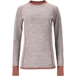 Podkoszulek wełniany damski Whistler Brandi Wool. Czerwone bielizna sportowa damska Whistler, bez wzorów, z wełny. Za 277.50 zł.