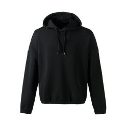 Bluza damska z kapturem Q Sportswear Cinmarie. Czarne bluzy damskie ENDURANCE Q, l, bez wzorów, z materiału, eleganckie, bez ramiączek, z kapturem. Za 193.50 zł.