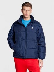 Adidas Kurtka przejściowa Essentials HL9192 Granatowy Regular Fit. Niebieskie kurtki męskie Adidas, m, bez wzorów, z syntetyku, bez kaptura. Za 269.99 zł.