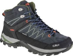 Buty trekkingowe męskie CMP Rigel Mid Trekking Shoe Wp Antracite/Torba r. 41 (3Q12947-51UG). Buty zimowe męskie CMP, bez wzorów, bez obcasa, bez zapięcia. Za 392.28 zł.