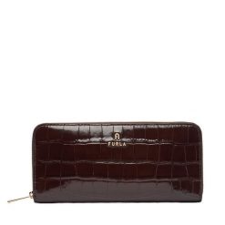 Portfel Furla. Brązowe portfele damskie Furla. Za 809.99 zł.