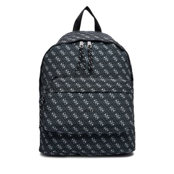 Plecak Guess. Czarne plecaki męskie Guess, z aplikacjami, sportowe. Za 149.99 zł.