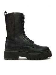 G-Star Raw Botki Kafey Pfm Boot High W D26647 Czarny. Czarne botki damskie G-Star Raw, bez wzorów, ze skóry, retro, bez obcasa, na płaskiej podeszwie, bez zapięcia. Za 739.99 zł.