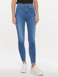 Boss Jeansy Maye Hr C 1.0 50512725 Niebieski Skinny Fit. Niebieskie jeansy damskie Boss, bez wzorów, z bawełny. Za 439.99 zł.