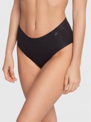 Triumph Figi klasyczne z wysokim stanem Flex Smart 10213145 Czarny. Czarne majtki damskie Triumph, z syntetyku. Za 90.00 zł.