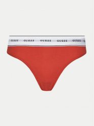 Guess Figi klasyczne O97E02 KBBU1 Czerwony. Czerwone majtki damskie Guess, z bawełny. Za 59.99 zł.