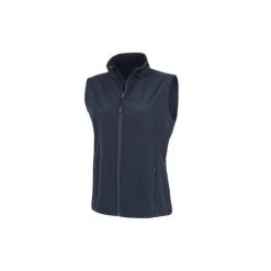 Damska bluza termoaktywna z recyklingu Result Softshell. Niebieskie bluzy damskie RESULT, bez wzorów, z polaru, bez ramiączek, bez kaptura. Za 155.50 zł.