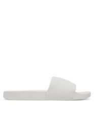 Calvin Klein Jeans Klapki Slide Hf Mono Cv YM0YM01282 Biały. Białe klapki męskie Calvin Klein Jeans, bez wzorów, z jeansu, bez zapięcia. Za 129.99 zł.