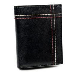 Portfel męski czarny Always Wild N20194-VTK-D BLACK. Czarne portfele męskie Always Wild, bez wzorów, ze skóry. Za 45.99 zł.