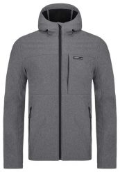 Męska kurtka softshell Loap Luskan szara 2XL. Szare kurtki męskie ÀLG, m, bez wzorów, z elastanu, bez kaptura. Za 183.77 zł.