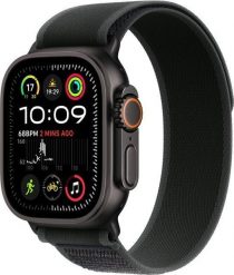 Smartwatch Apple Watch Ultra 2 GPS + Cellular 49mm Black Titanium Case Trail Loop S/M Czarny (MX4U3). Czarne zegarki smartwatch Apple, bez wzorów. Za 3,858.50 zł.