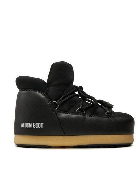 Moon Boot Śniegowce Evx Pumps Nylon 80D1470020 Czarny. Czarne śniegowce damskie Moon Boot, z nylonu, bez zapięcia. Za 539.99 zł.