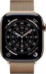 Smartwatch Apple Watch Series 11 OLED 46 mm Cyfrowy 416 x 496 px Ekran dotykowy 5G Tytan Wi-Fi GPS. Cyfrowe zegarki smartwatch Apple, bez wzorów. Za 3,922.14 zł.