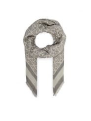 Calvin Klein Chusta Emblem Aop Jacquard Square Scarf LV04F8080G Granatowy. Niebieskie rękawiczki damskie Calvin Klein, bez wzorów. Za 289.99 zł.