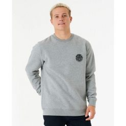 Rip Curl Wetsuit Icon Crew - Grey Marle. Szare bluzy męskie Rip Curl, bez wzorów, sportowe, bez ramiączek, bez kaptura. Za 276.85 zł.