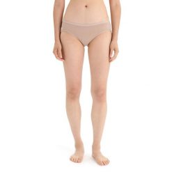 Figi Termoaktywne Damskie Icebreaker Women Siren Hipkini. Brązowe majtki damskie Icebreaker. Za 139.99 zł.