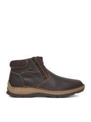 Rieker Botki CEO-05362-25 Brązowy. Brązowe botki męskie Rieker, bez wzorów, ze skóry, bez obcasa, bez zapięcia. Za 369.99 zł.