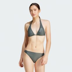 Bikini Neckholder. Niebieskie stroje kąpielowe damskie Adidas, s, bez wzorów. W wyprzedaży za 119.40 zł.