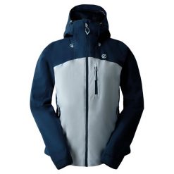 Damska Kurtka Wodoodporna Torrek II Colour Block. Niebieskie kurtki sportowe damskie Dare 2B, m, bez wzorów, bez ramiączek, bez kaptura, trekkingowe. Za 360.99 zł.