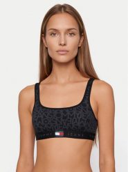 Tommy Hilfiger Góra od bikini UW0UW06585 Czarny. Czarne bikini Tommy Hilfiger, xs, bez wzorów, z syntetyku. Za 209.99 zł.