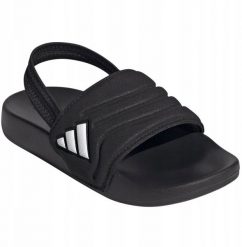 Adidas Klapki adidas Adilette ESTRAP 2.0 C HQ9197. Klapki męskie Adidas, bez wzorów, bez zapięcia. Za 92.16 zł.