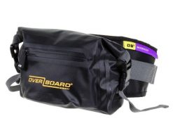 Torba nerka wodoszczelna z uchwytem na butelkę OverBoard Prolight 2l. Czarne saszetki i nerki męskie OVERBOARD, bez wzorów, z materiału. Za 289.00 zł.