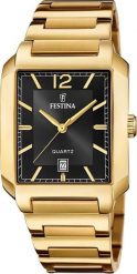 Zegarek Festina Zegarek męski Festina F20678-4 złoty. Żółte zegarki męskie Festina, bez wzorów, złote. Za 669.00 zł.