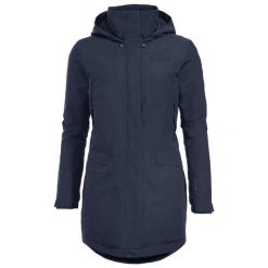Kurtka turystyczna damska Vaude Skomer Wool. Niebieskie kurtki sportowe damskie Vaude, m, bez wzorów, z poliesteru, bez ramiączek, bez kaptura. Za 627.00 zł.