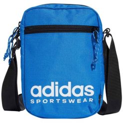 Torebka adidas Sportswear Festival Nations Pack. Niebieskie torby na ramię męskie Adidas, z materiału, na ramię. Za 69.90 zł.