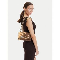 Torebka Just Cavalli. Brązowe torebki do ręki damskie Just Cavalli, bez wzorów, bez dodatków. Za 480.99 zł.