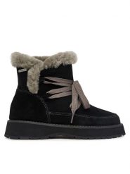 EMU Australia Śniegowce Thorsby Wave W13402 Czarny. Czarne śniegowce damskie Emu Australia, ze skóry, bez zapięcia. Za 774.99 zł.