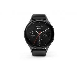Hama Smartwatch 8900 3,63 cm (1.43") AMOLED 45 mm Cyfrowy 466 x 466 px Ekran dotykowy Czarny GPS. Czarne, cyfrowe zegarki smartwatch No Name, bez wzorów. Za 487.99 zł.