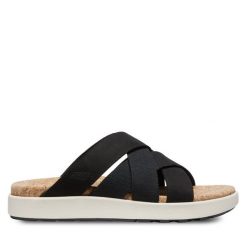 Klapki Keen. Czarne klapki damskie Keen, bez wzorów, bez obcasa, bez zapięcia. Za 359.99 zł.