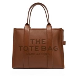 Torebka Marc Jacobs. Brązowe shopperki damskie Marc Jacobs, bez wzorów, bez dodatków. Za 2,499.00 zł.
