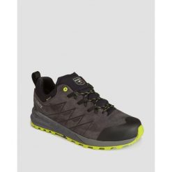 Buty męskie Dolomite CRODA NERA GTX. Szare buty zimowe męskie Dolomite, bez wzorów, bez obcasa, bez zapięcia. W wyprzedaży za 538.00 zł.