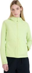 Kurtka damska softshell 4F F320 zielona 4FWSS25TSOFF320 45S XL. Zielone kurtki sportowe damskie 4F, s, bez wzorów, z softshellu, bez ramiączek, bez kaptura. Za 219.89 zł.