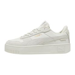 Buty Sportowe Damskie Puma Carina Street Sd. Szare obuwie sportowe damskie Puma, bez wzorów, z materiału, bez zapięcia, trekkingowe. Za 438.00 zł.