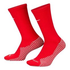 Skarpety Treningowe Nike DRI-FIT Strike. Niebieskie skarpety męskie Nike, bez wzorów, z bawełny. Za 82.50 zł.