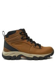 Columbia Trekkingi Newton Ridge Plus II Waterproof 1594731 Brązowy. Brązowe botki męskie Columbia, bez wzorów, ze skóry, bez obcasa, bez zapięcia. Za 429.99 zł.