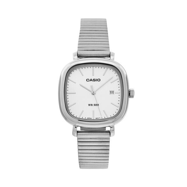 Zegarek Casio. Szare zegarki damskie Casio, srebrne. Za 379.99 zł.