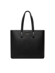 Nine West Torebka CEO-MIA-S211024-9 Czarny. Czarne shopperki damskie Nine West, bez wzorów, z materiału, bez dodatków. Za 249.99 zł.