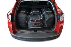 Torby Do Bagażnika Renault Megane Grandtour 2009-2016 4Szt Kjust. Czarne torby podróżne damskie KJUST, bez wzorów, z kauczuku. Za 1,338.00 zł.