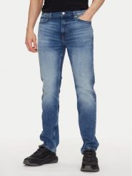 HUGO Jeansy 50537698 Niebieski Slim Fit. Niebieskie jeansy męskie Hugo, z bawełny. Za 269.99 zł.